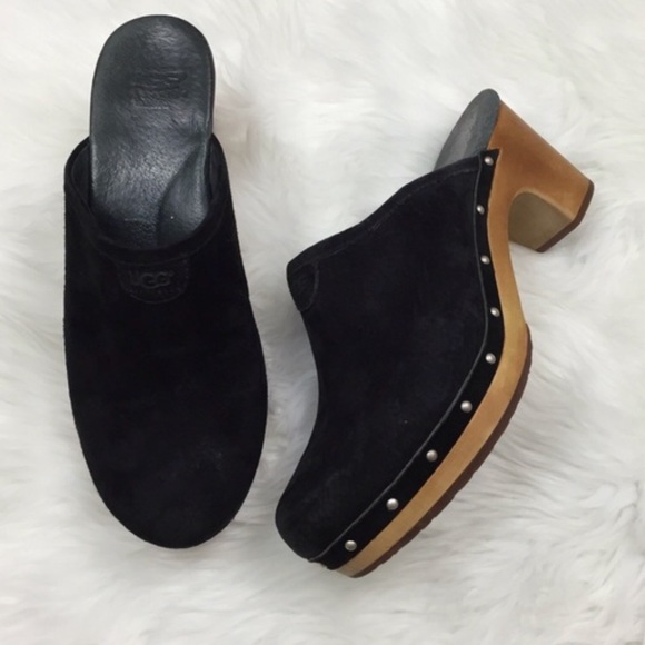 ugg suede clogs